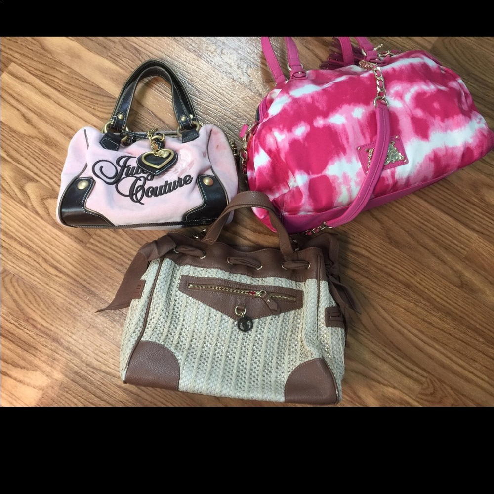 3 juicy couture bags